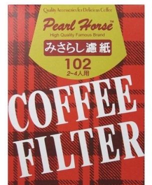 Pearl Horse 咖啡濾紙 2-4人份 40張/盒 *特價*