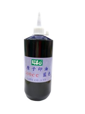 LIEF 原子印油 500c.c NO.2287紅 / NO.2288藍