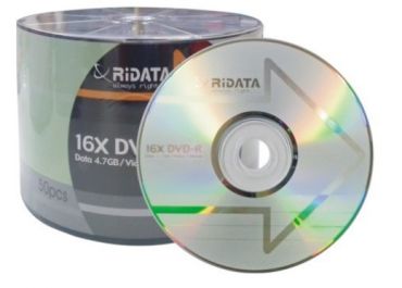 RIDATA 16X光碟片(50入) DVD-R