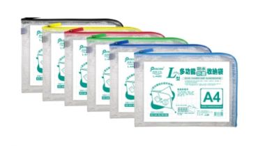 尚禹 A4多功能L型收納袋 L-A400