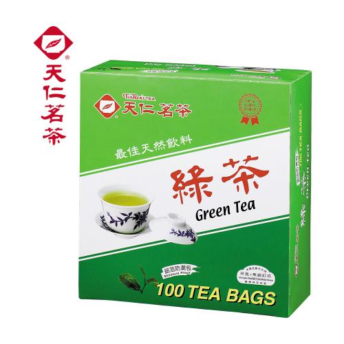 天仁 綠茶防潮袋茶包(2g*100入) *特價*