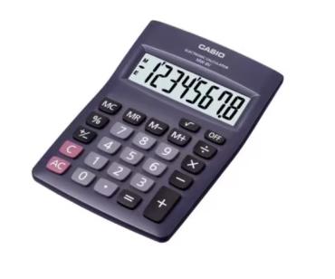 CASIO 8位計算機(國家考試專用) MW-8V 黑色