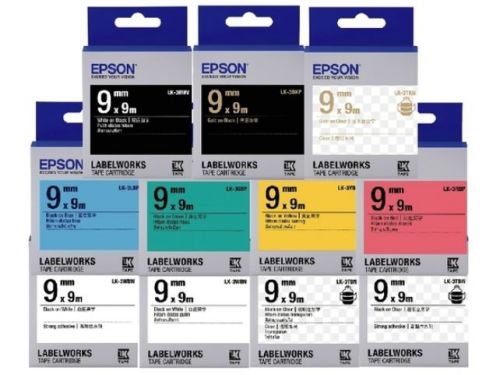 EPSON 9mm(原)標籤帶 LC-3系列 *特價*