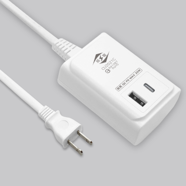 威電 QC PD 智慧快充電源線組(2孔) CU2021C-6