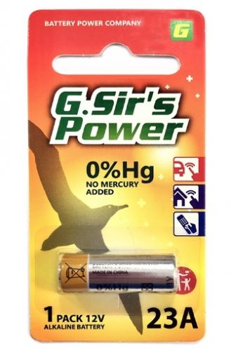 G.Sirs Power 12V鹼錳柱型電池 23A-PA1