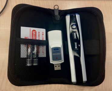 無線遙控筆-可上下翻頁(附皮套/23A電池1只)