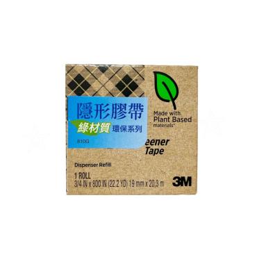 3M 綠材質隱形膠帶 810G-3/4