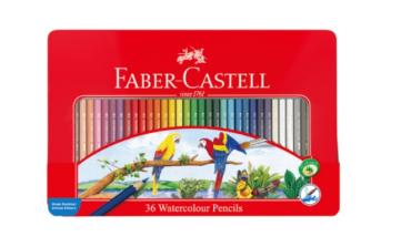 輝柏 Faber-Castell 水性色鉛筆36色/鐵盒 115937
