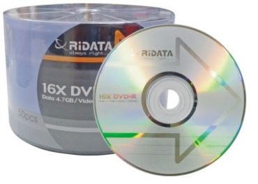 RIDATA 16X光碟片(50入) DVD+R