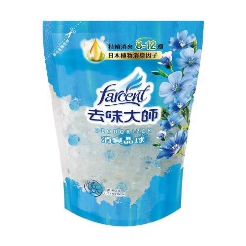 去味大師消臭晶球補充包-潔淨亞麻 *特價*
