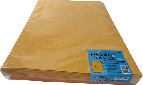 加新 小4K黃牛皮公文封 79HN005