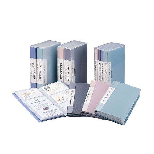 雙鶖 斜紋名片整理簿 四本入 480名 NCL-120