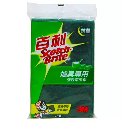 3M 爐具/鍋具專用菜瓜布(2入) 96R-2M *特價*