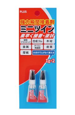 PLUS 普樂士 強力瞬間膠(1g*2入) 29-767-1