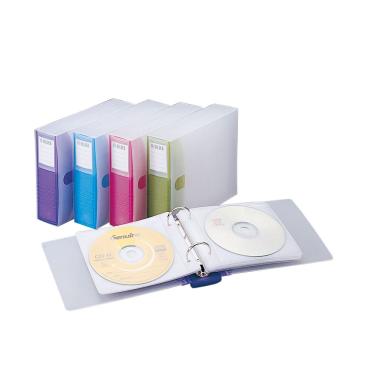 雙鶖 翡翠CD保存夾 活頁式 24片 CD-6508