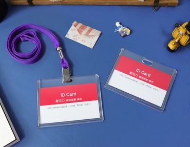 珠友  壓克力識別證套(橫式) NA-20088