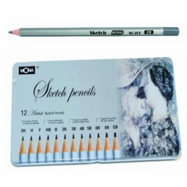 MONA 高級素描鉛筆(12入組) 80506