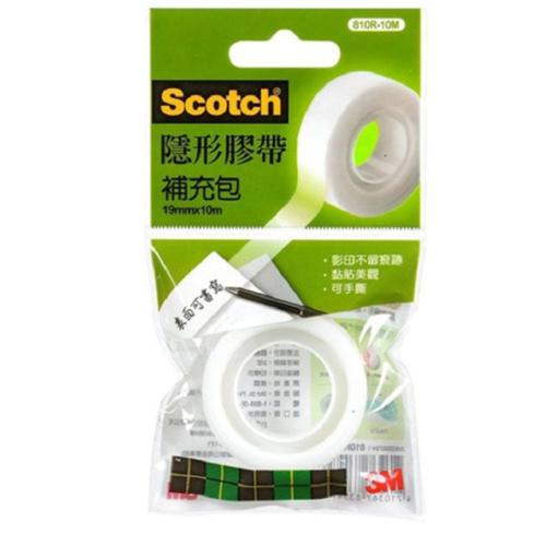 3M 隱形膠帶-補充包 810R-1/2 (12mm*11.4M)