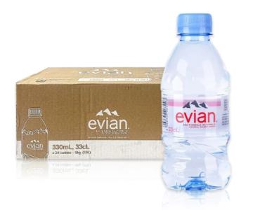 evian 天然礦泉水(24入) 330ml *特價*