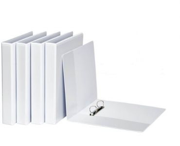 同春 二孔白色D型夾(無耳) F100D-2