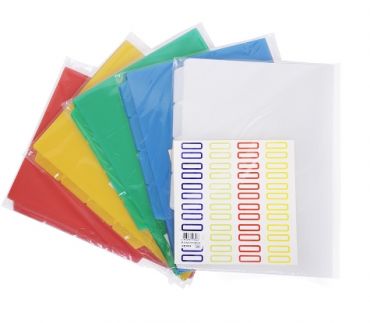 新德 A4多層文件套 16-105(E356)