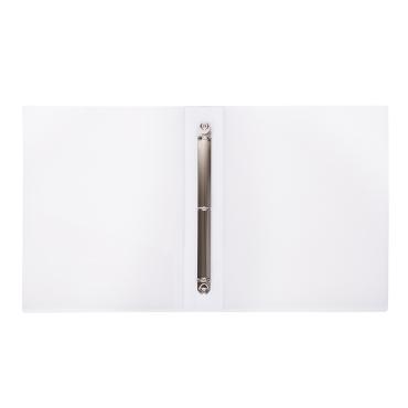 連勤 PP果凍色系三孔圓型夾-小背寬 LC-8001-3R