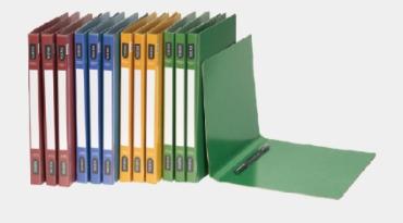 同春 環保PP合成紙彈簧(右中)夾 PF202