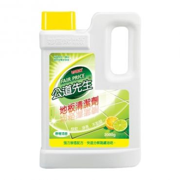 妙管家 公道先生 地板清潔劑(2000g)(檸檬清香) *特價*