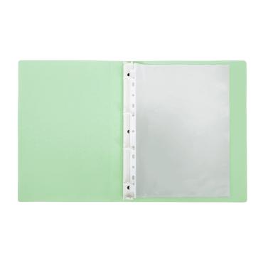 連勤 PP大理石紋4孔塑鋼夾 LC-440 (附20入內頁)