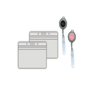 伸縮式防水名牌套組 IS-522