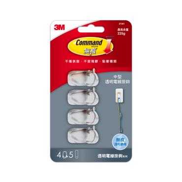 3M 透明電線掛鉤(中型) 37301 *特價*