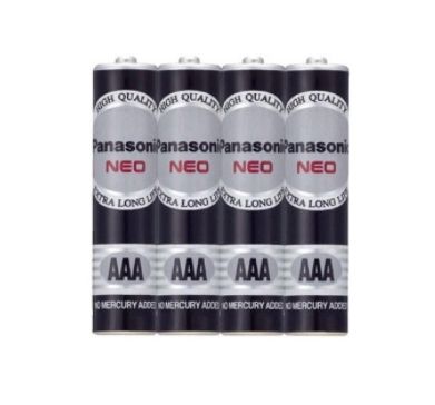 國際牌 4號碳鋅電池 (4入/組)  AAA