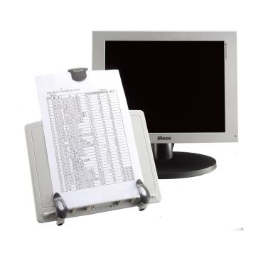 雙鶖 多功能電腦文件夾/閱讀書架 象牙白 CT-2819
