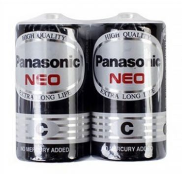 國際牌 Panasonic 2號碳鋅電池 (2個/組)
