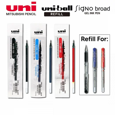 三菱 Uni 粗字1.0mm中性筆替芯  UMR-10