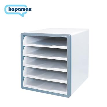 Kapamax 開放式五層文件櫃 17500-MT 薄荷藍 / 17500-DG 深灰色