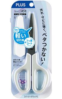 PLUS 普樂士 30度弧線剪刀 SC-175SF/34-515 灰色