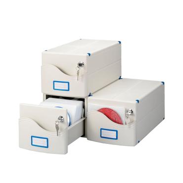 雙鶖 組合式CD整理盒 200片 CDB-200B