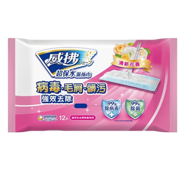 威拂 超保水濕拖巾清新花香(12張) *限時特價*