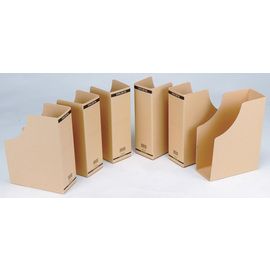 同春 牛皮環保開放式雜誌盒(DIY) GF168-100L