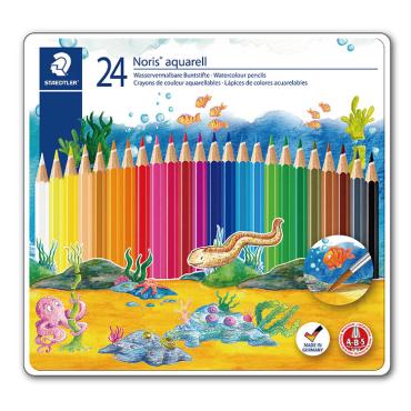 施德樓 STAEDTLER 24色水性色鉛筆 MS14410 M24