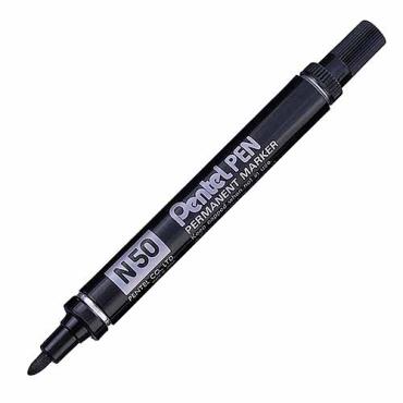 Pentel 飛龍 油性麥克筆(圓頭) N50-A 黑