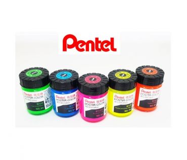 Pentel 飛龍 廣告顏料  30cc (C)螢光顏色
