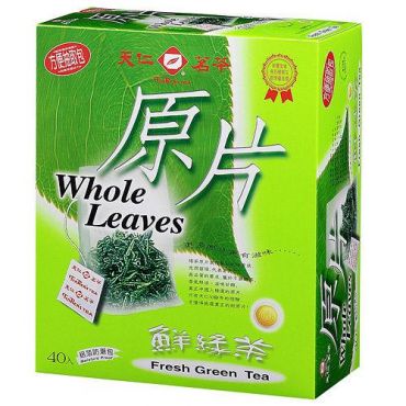 天仁 鮮綠茶原片(3g*40入/盒) *特價*