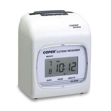 COPER  雙色電子打卡鐘 SS-6000