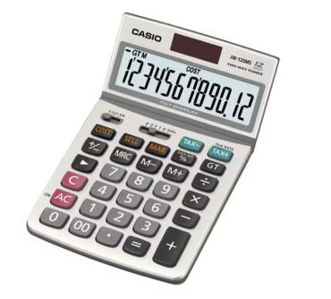 CASIO 12位計算機 JW-120MS
