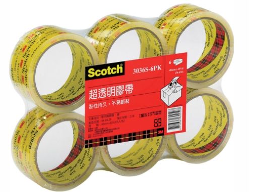 3M 超透明膠帶(60mm*40yd) 3036S (單捲)