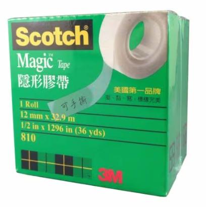 3M 隱形膠帶 810-1/2