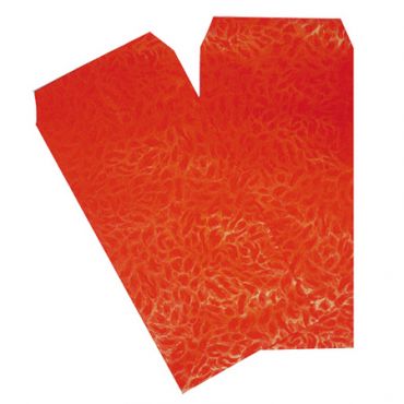 金鷹 20K香水花紋紅禮袋(50入/束) 紅包