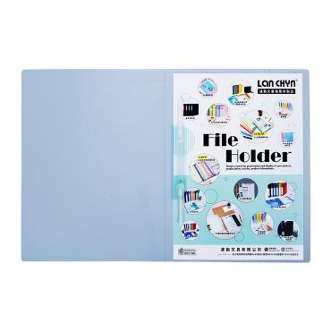 連勤 PP 斜紋透明公文夾 A4 LC-019